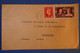 260 GRANDE BRETAGNE BELLE LETTRE 1937 SWANSEA A LEVALLOIS - Briefe U. Dokumente