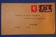 260 GRANDE BRETAGNE BELLE LETTRE 1937 SWANSEA A LEVALLOIS - Cartas & Documentos