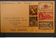 E11 NOUVELLE ZELANDE BELLE LETTRE 1953 CORONATION DAY FLIGHT POUR CAPE AFRIQUE DEU SUD VIA LONDON +CACHET PLAISANT - Brieven En Documenten