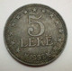 Albania -  5 Leke 1957 - Albanien