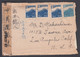 1947. JAPAN 4 Ex 1 EN In Two Different Shades On Cover To Los Angeles, Calif. USA. Ce... (Michel 353) - JF367896 - Brieven En Documenten