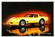 ► CORVETTE Chevrolet 1980 - Publicité Automobile Américaine (Litho. U.S.A.) - Roadside - American Roadside