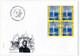 SUISSE -  FDC 2001 - Arnold Böcklin - Berne - 20/9/2001 - 2 Enveloppes - FDC