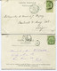 CPA - 2 Cartes Postales - Belgique - Quaregnon - La Grotte De Notre Dame De Lourdes - La Statue (D14779) - Quaregnon