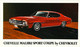 ► CHEVROLET  Chevelle Malibu Sport Coupe   1971 Publicité Automobile Chevrolet   (Litho. U.S.A.) - American Roadside