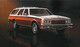 ► CHEVROLET  Caprice Station Wagon 1977   - Publicité Automobile Chevrolet   (Litho. U.S.A.) - Rutas Americanas