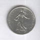 Fausse 5 Francs France 1960 - Poids 8,70 Gr. - Exonumia - Errores Y Curiosidades