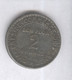 Fausse 2 Francs France 1923 Moulée - Exonumia - Varietà E Curiosità