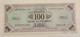 100 Lire 1943 Occupazione Alleata Seconda Guella Mondiale - 2. WK - Alliierte Besatzung