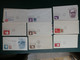 KARTONNEN DOOS  C/LOT37: 26 ENVELOPPES   DIFFERENT FDC'S - 1981-00