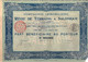 Part Bénéficiaire Au Porteur - Compagnie Immobilière Et De Régie De Terrains à Salonique - Paris 1905. - Bank En Verzekering