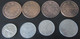 Italie - 8 Monnaies De 10 Centesimi Vittorio Emanuele II 1863 à 100 Lira 1960 - Collections