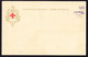 1901 Litho Karte, Rotes Kreuz, Ungelaufen. Rückseitig Mit Hand Beschriftet. - Bilibine