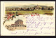 1900 Gelaufene Litho Karte, Gruss Aus Uster. - Uster