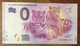 2017 BILLET 0 EURO SOUVENIR ALLEMAGNE DEUTSCHLAND ALLWETTERZOO MÜNSTER TIGRE ZERO 0 EURO SCHEIN BANKNOTE PAPER MONEY - [17] Fictifs & Specimens