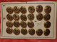 Lot De 23  Boutons Ajourees - Buttons