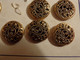 Lot De 23  Boutons Ajourees - Buttons