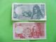 2 Billets Asco De 10 Francs Voltaire Et 50 Francs  Pour Usage Scolaire - Specimen