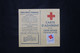 FRANCE - Carte D'Abonnement De La Croix Rouge De Montpellier En 1955, Vignettes Recto Et Verso  - L 78089 - Croix Rouge