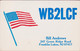 QSL Card Amateur Radio Funkkarte 1978 Bill Andrews Franklin Lakes Bergen County New Jersey Missouri American Flag USA - Radio Amateur