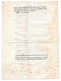 DECLARATION DU ROY LOUIS XV Du 29 Octobre 1726 - Aucunes Especes Or Argent Dans Les Courriers... Signé VERDUC - Wetten & Decreten
