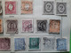 PORTUGAL 1856 - 1892, Collection 34 Timbres  Majorité Obliteres,  Bel Ensemble Sur Page Album Ancienne ,cote 662 Euros - Collections