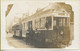 PARIS  Carte Photo TRAMWAY  De La CGO N° 433 G Ligne 8 Gare De L'Est (carte Expédiée Par Le Receveur  En 1916) - Public Transport (surface)