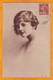 1921 - OMF - CP De Beyrouth Vers Vergigny, Yonne, France - 50 Centièmes Sur 10 C Semeuse - Cad D'arrivée à Tirets - Cartas & Documentos