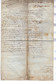 VP17.702 - MILITARIA - SAINT MARCELLIN X CHANDIEU 1838 - 2 Documents Concernant Le Garde Forestier ROCHAS à VIENNE - Documenten