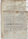 VP17.703 - MILITARIA - SAINT MARCELLIN X VALENCIN 1838 - 2 Documents Concernant Le Garde Forestier ROCHAS à VIENNE - Documenten