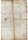 VP17.703 - MILITARIA - SAINT MARCELLIN X VALENCIN 1838 - 2 Documents Concernant Le Garde Forestier ROCHAS à VIENNE - Documenten