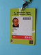 If... STOCKHOLM OPEN 2004 : OLIVIER ROCHUS Belgium / Accreditation CARD / With ORIGINAL Lanyard / Cordon ! - Autres & Non Classés