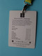 If... STOCKHOLM OPEN 2004 : OLIVIER ROCHUS Belgium / Accreditation CARD / With ORIGINAL Lanyard / Cordon ! - Sonstige & Ohne Zuordnung