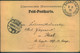 1900, Feldpostkarte Ab "SHANGHAI DEUTSCHE POST 5 11 00" Nach Kiel. Boxeraufstand. - Cina (uffici)