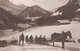 CPA  Suisse, CHAMPERY,  En Hiver, Retour D'une Excursion - Luge Traînée Par Un Cheval,  Carte Photo  1917 - Champéry