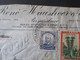 Brasilien 1937 Luftpost In Die Schweiz MiF Mit Fremdenverkehr Landschaften Umschlag Rene Hausheer Pernambuco - Covers & Documents