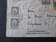 Brasilien 1937 Luftpost In Die Schweiz MiF Mit Fremdenverkehr Landschaften Umschlag Rene Hausheer Pernambuco - Storia Postale