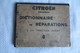 DICTIONNAIRE DE REPARATION 2 CV TRACTION AVANT - Automobilismo - F1