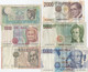 Série De 6 Billets 1979-1990 : 500 - 1000 - 1000 - 2000 - 5000 - 10000 Lire - Other & Unclassified