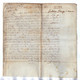 VP17.712 - MILITARIA - SAINT MARCELLIN X CHANDIEU 1838 - 2 Documents Concernant Le Garde Forestier ROCHAS à VIENNE - Documents