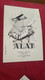 DEPLIANT PUBLICITE ALAT  AVIATION LEGERE DE L'ARMEE DE TERRE ILLUSTRE MICHEL JOUIN  ANNEE 1958 - Documents