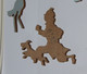 TINTIN "LOUPE" RARE PUZZLE EN BOIS SERIE NUMEROTEE 970/1000 Complet Et En Bon état - Puzzles