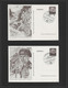 Cartes Postales Occupation ( Besatzung ) WWII - No. 10 - Série Complète De 8 Cartes - Occupazione