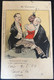 Carte Postale Humoristique 1904 Blanc N° 107 X5 Obl De Paris Pour Setubal Au Portugal TTB - 1900-29 Blanc