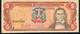 Dominican Republic 152 5 PESOS ORO 1996   #G/B      AVF NO P.h. - Dominicana