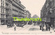 CPA BRUXELLES LE GRAND HOTEL ET LE BOULEVARD ANSPACH TRAM - Vervoer (openbaar)