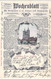 SEEHAUSEN Altmark Wochenblatt Zeitungs Ansichtskarte Color 5.8.1902 Gelaufen Zeitung Kirche - Osterburg