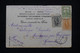 GRECE - Affranchissement Mercures Volants Sur Carte Postale De Céphalonie En 1908 Pour La France - L 78648 - Lettres & Documents