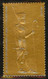Mzm009 CINDERELLA KUNST CULTUUR TOETANCHAMON 23K GOLDEN STAMP TUTENKHAMUN KING OF EGYPT ART STAFFA SCOTLAND 1981 PF/MNH - Cinderellas
