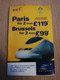 GREAT BRETAGNE  CHIPCARDS  EUROSTAR /SPECIAL FOLDER       5 POUND Sealed In Wrapper    MINT CONDITION      **3860** - BT Generales